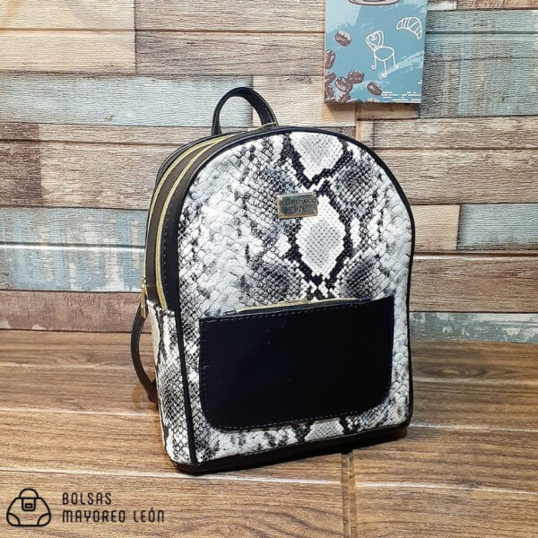 Black Snake Pattern Premium Backpack